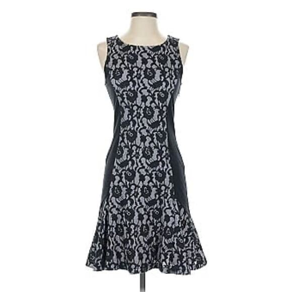 Maeve Women Black Lace Flance Party Dress Size Small - Picture 6 of 11